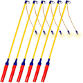 Miniatyrbilde 5 av 5: 10x Lyktestake for barn | Lykter for St 40 cm i sett | Lykt med stang og lys Elektrisk batteridrevet  (FMY) 1Set