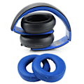 Miniatyrbillede 3 af 5: 1 Par Ørepude Ørevarmere til Sony-PS3 til PS4 7.1 Trådløst Headset til CECHYA-0083  (FMY) Blue Headband Pad