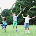 Miniatyrbilde 4 av 5: 20 stk spretne baller for barn, mini kometballer fargerike mini gummiballer med streamers høye spretne hoppende baller  (FMY) 1 set - 20pcs