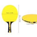Miniatyrbild 2 av 4: Ping Pong-racket Bordtennisracket med Bärväska (FMY) Red Only paddle