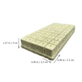Miniatyrbillede 3 af 4: 100 stk. Stenulds Hydroponisk Dyrkningsmedie Starter Cubes Plant Cubes Haveartikler (FMY) 4X2.5cm