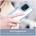 Pikkukuva 5 / 5: Tpu + akryylihybridikuori Oppo Find X5:lle, riippumattomat painikkeet iskunkestävä suojakotelo (FMY) Baby Blue