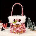 Miniatyrbild 5 av 5: 4-pack Julklappspåse, Julaftonspåse, Godispåse, Juläppelpåse, Packpåse, Juldekorationer (FMY) 4 piece set
