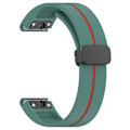 Miniatyrbilde 5 av 5: Urklokkebånd i svart spenne med dobbel farge for Garmin Tactix 7 Pro/Fenix 7X/6X/6X Pro/5X Plus 26 mm (FMY) Multicolor Style G Garmin Tactix 7 Pro
