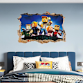 Miniatyrbild 5 av 5: Creeper Väggdekal, Minecraft spring iväg  (FMY) C