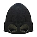 Pikkukuva 1 / 3: Miesten ja naisten Beanie Cp -neulehattu Villainen talvihattu Aurinkolasit Punk-hatut (FMY) Black