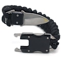 Miniatyrbild 1 av 4: Paracord utomhusverktyg armband överlevnadsutrustning multianvändning överlevnadsarmband för utomhuscamping vandring fiske  (FMY)