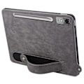 Miniatyrbild 2 av 5: För Lenovo Tab P12 Fodral Handrem Ställ Läder Tablet Skydd - (FMY) Multicolor Grey