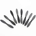 Miniatyrbillede 1 af 5: 8 stk. CW CCW Bladpropeller til Wltoys XK A110 A120 A130 A380 RC flyvemaskine Reservedele (FMY) Black