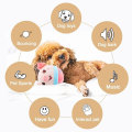 Miniatyrbillede 2 af 5: Hvalpebold Aktiv Bevægelig Plushlægetøj Syngende Hund Tygge Squeaker Fluffy Legetøj, 100% Nyhed For 2024 Dg  (FMY) Blue
