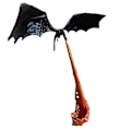 Miniatyrbild 1 av 5: Dragon Book Nook, Dragon Flame Book Nook, Dragon Bokstöd, Dragon Dekoration (FMY) red flame