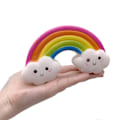 Miniatyrbillede 4 af 5: Langsomt Legetøj Simulation Regnbue Skyer Afspænding Afspænding Legetøj (FMY) Multicolor
