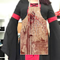 Miniatyrbild 4 av 5: Halloween Cosplay Skräckförkläde Skräck Och Konstig Stämning Dekoration Originalitet Arbetskläder Undvikande Smuts Skydd Semesterprydnader FLY4880  (FMY) A One Size