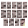 Miniatyrbild 1 av 5: Tändsticksfosforpapper Tidsbesparande Självhäftande Vaxkakeform Förskurna Solida Tändsticksplån Ark Ljustillbehör (FMY) Brown