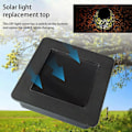 Miniatyrbillede 2 af 5: 2 STK./4 STK. Solcellelampe Udskiftning Top Firkantet Solpanel Top Udskiftning (FMY) B 4PCS