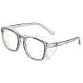 Miniatyrbillede 1 af 5: Fugtighedskammer Briller Anti Tørre Øjne Mænd Kvinder Anti Pollen Lysblokerende Briller Gafas Para Ojo Seco Bjl (FMY) C3 Gray