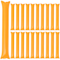 Miniatyrbillede 1 af 2: 40 stk. oppustelige pinde støjpind oppustelige bomplastpinde festartikler (FMY) Orange 60.00X10.00X5.00CM