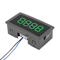 Pikkukuva 4 / 5: Dc Led Digitaalinen Näyttö 4-numeroinen 09999 Ylös/alas Plus/miinus Paneelilaskuri Mittari G  (FMY) Green