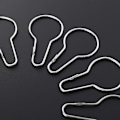 Miniatyrbild 3 av 4: Duschdraperikrokar Draperikrokar Gardinhållare Duschdraperikrokar Clips (FMY)