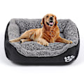Miniatyrbillede 1 af 5: Hundeseng, Hundesenge til store hunde, Vaskbar kæledyrsmadras behagelig og åndbar stor hundeseng (FMY) 45cm*35cm