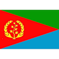 Pikkukuva 2 / 3: Mukautettu Eritrean lippu banneri 90x150cm  Polyester ripustus Eritrean kansallislippuja  Koristeluun KR  (FMY)