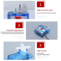 Miniatyrbillede 1 af 4: Kompakt Gh 3.7g/4.3g Mikro Analog Servo Gh-s37a Gh-s43a Til RC Helikopter Flyvemaskine (FMY) 4.3g