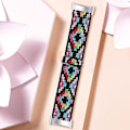 Miniatyrbilde 5 av 5: Elastisk nylonrem med justerbar spenne flettet klokkestropp for Fitbit Charge 6/5 - 14#  (FMY) Multicolor Style G Fitbit Charge 6