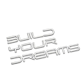 Pikkukuva 2 / 4: 3D Metal Build Your Dreams Kirjainembleemi Auton Takaluukun Nimellinen Tarra Tarra Byd Seal Atto 3 4 Han Song Yuan Qin Tang T3 F3 (FMY) Black