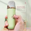 Miniatyrbillede 3 af 5: Karaoke-Mikrofon Maskine Legetøj til Børn og Voksne Bluetooth-Kompatibel Karaoke Maskine til Børn og Voksne (FMY) White Single Microphone