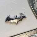 Miniatyrbillede 2 af 5: 3-delt 3d Metal Bat Bil Logo Stickers Batman Mærke Hale Stickers Mode  (FMY)