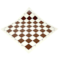 Miniatyrbilde 5 av 5: Klassisk Brett for Sjakk, Rullbar, Flat, Internasjonal Sjakk (FMY) 43cm Black