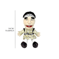 Miniatyrbild 2 av 5: Rocker Jeffy Plysch Handdocka Prank Dockteater (FMY) style 3