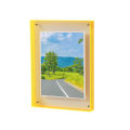 Miniatyrbillede 1 af 5: Foto Frame Vibrant Flydende Akryl Billedramme Skrivebord Væg Kunst Ramme  (FMY)