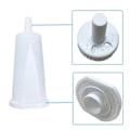 Miniatyrbillede 2 af 5: Vandfilter til kaffemaskine til Sage Oracle Touch, BES878, Bes008, 4 stk. (FMY) White
