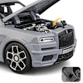 Miniatyrbilde 3 av 5: 1:32 Rolls Royce SUV Cullinan Legering Modellbil Diecasts Metall Lekebilmodell Simulering Lyd og Lys Samling Barnegaver (FMY) White