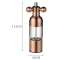 Pikkukuva 2 / 5: Pippurimyllyvempaimet Pippuri- ja suolamylly Valkosipulin jauhaminen Maustemylly BBQ-tarvikkeet, C (FMY) Rose gold