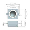Pikkukuva 3 / 5: Kaiuttimet RaspberryPi AudioExpansion Module Mini-kaiuttimelle (FMY) A pair