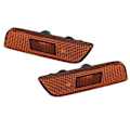 Miniatyrbild 4 av 5: Främre Positionsljus Lampa 30744360 (Vänster & Höger) för Volvo S80 2002 - 2006, Gul, Utan Glödlampor (FMY)