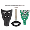 Miniatyrbillede 1 af 3: 434MHz Smart Fjernbetjening Bilnøgle til Saab 93 95 9-3 9-5 2003-2010 Ltqsaam433tx Id46 Chip Udskiftning Blød Gummi Pad Etui[HhhhS]  (FMY) Shell with blade