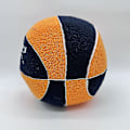 Miniatyrbilde 4 av 5: Offcourt Basketball Pute Basketball Plysj Leke Dukke (FMY) Orange and Black