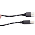 Miniatyrbild 5 av 5: 2-i-1 USB-skrivarkabel USB-C till MIDI-kabel USB Typ C till USB B MIDI-kabel för musikinstrument, piano, MIDI-tangentbord (FMY)
