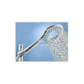 Pikkukuva 1 / 4: Rainshower Icon Käsisuihku, Ulosvedettävä Suihkupää, Hopea, Kromi (FMY)