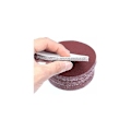 Miniatyrbillede 3 af 5: 120 stk./sæt 6 tommer 150 mm runde slibeskiver slibepapir korn 80/100/120/180/240/320 slibeskive og krog til slibemaskine korn (FMY)