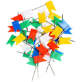 Miniatyrbillede 1 af 5: 100 stk. Flag Pins, Pushpin Flag, Flag Pushpin, Flag Pushpins, Markering Flag Pushpins, Flag Pushpins, Kort Flag, Flag Pins, Flag Kort, Flag Pins (FMY)