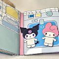 Miniatyrbillede 4 af 5: Stille bog Sanrio Doudou bog pædagogisk hjemmelavet Kuromi bog melodi Quietbook  (FMY) Multi-color A8