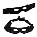 Miniatyrbild 5 av 5: Bandit Zorro Maskeradmask Ögonmask För Temafest Maskerad Kostym Halloween (FMY) Black 1 Pcs