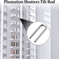 Miniatyrbillede 3 af 5: 40 stk. Plantation Shutter Tilt Rod Louvers til hæfteklammer, reparation af persienner, værktøj Par Yj51-2  (FMYED)