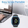 Pikkukuva 5 / 5: Usb-latauskaapeli lapsille Xplora X5 Play X5 X4 -kellolle (FMY) White 1PC
