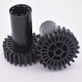 Pikkukuva 4 / 5: 3kpl/erä, Uudet lihamyllyn osat muovinen hammasratas 7051414 Braun Power Plus G1100 G1300 KGZ4 KGZ3 G1500 lihamyllyn osille (FMY)