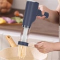 Miniatyrbild 4 av 5: Pasta DoughMaker Sladdlös Nudelmaskin Elektrisk Pastamaskin (FMY) Dark Blue